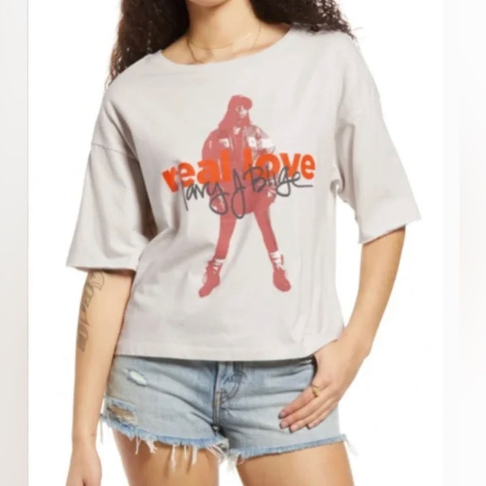 NORDSTROM BP. MARY J. BLIGE GRAPHIC TEE SIZE XS